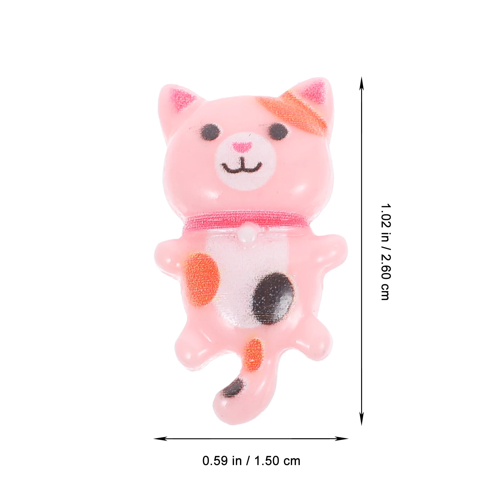 60 Pcs 장식용 택 고양이 Pushpin 게시판 장식 Pushpins Thumbtack Office