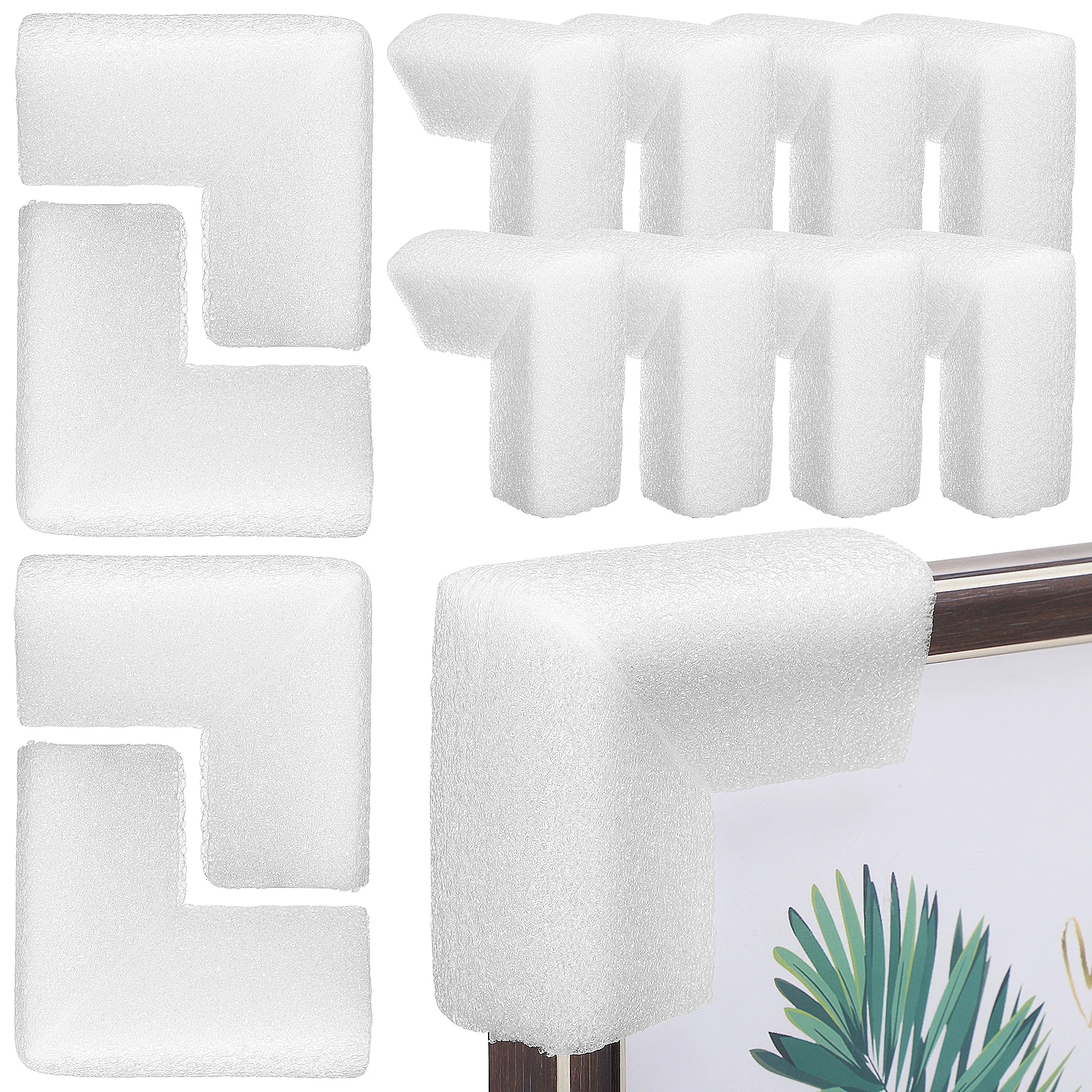 

24pcs L-Shaped Packaging Corner Protectors Guard For niture Shipping Moving Supplies Carton Edge Protection Box Corner Trim