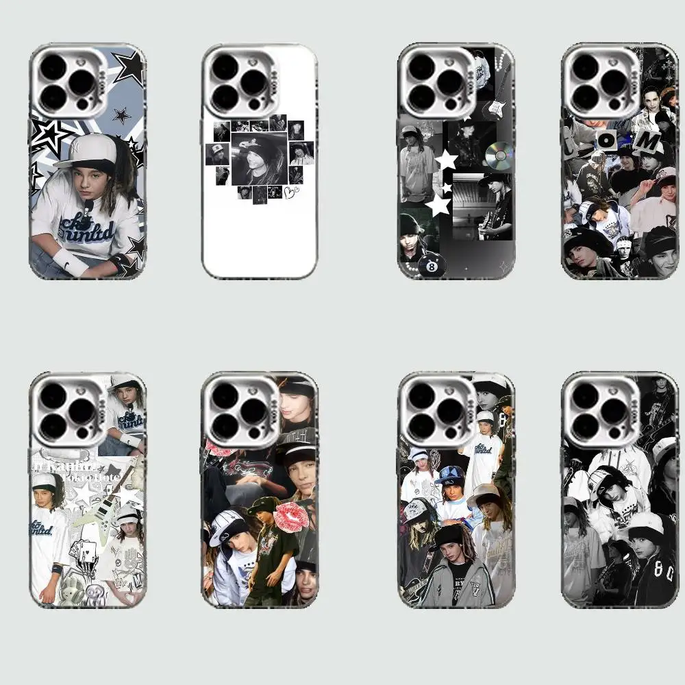 

T-Tom Kaulitz Hard Phone Case for IPhone 16 15 14 13 12 11 Pro Max Plus16E X XR XS Max shockproof Full Cover