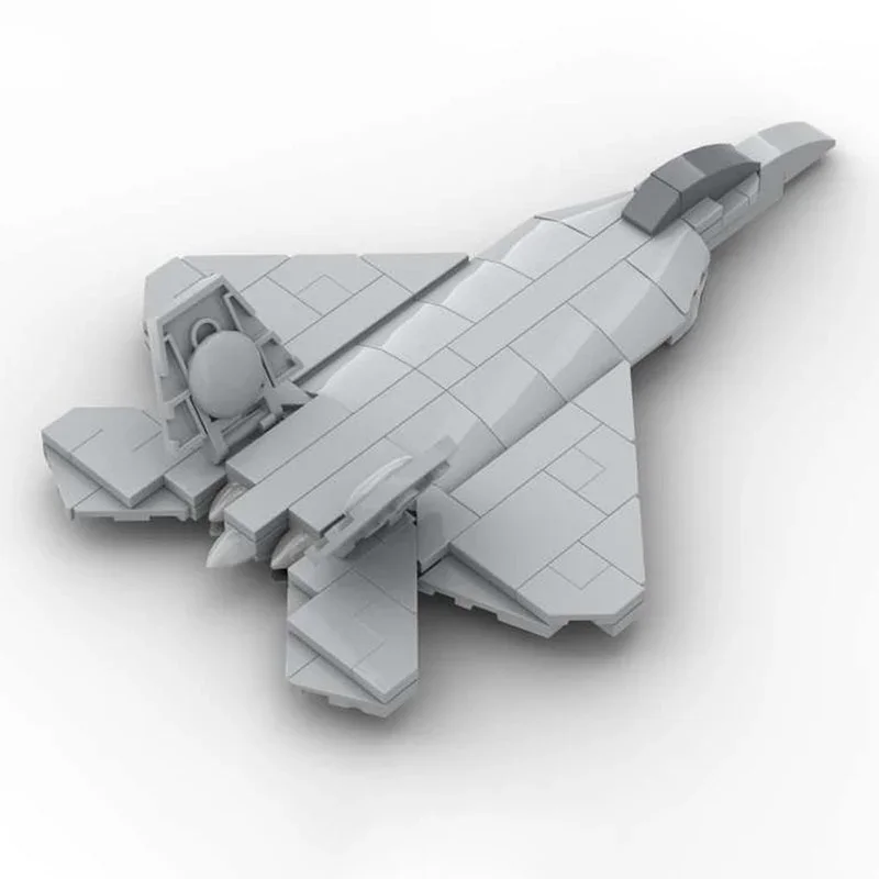 122pcs MOC F Raptor 1 Scale Model Building Blocks Construction Toy Assemble DIY Idea Creative Festival Gift Education Brick