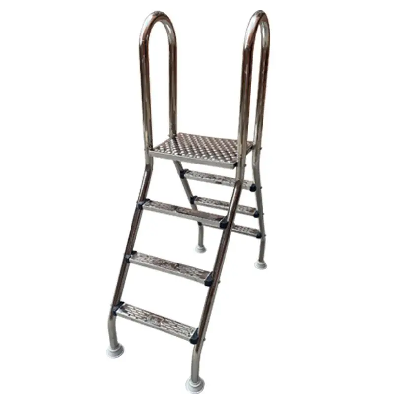 Stainless Steel Pool Ladder Handrail Non Slip Step Double Sided Escalator Bracket for Swimming Pool SPA