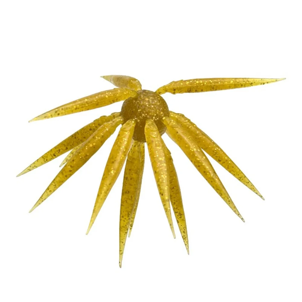 2pcs 17mm Length Sea Urchin Bait 8.8g Weight Morigen Rig Star-Shaped Lure M Size No Weight Design Bait-Cluster Lure