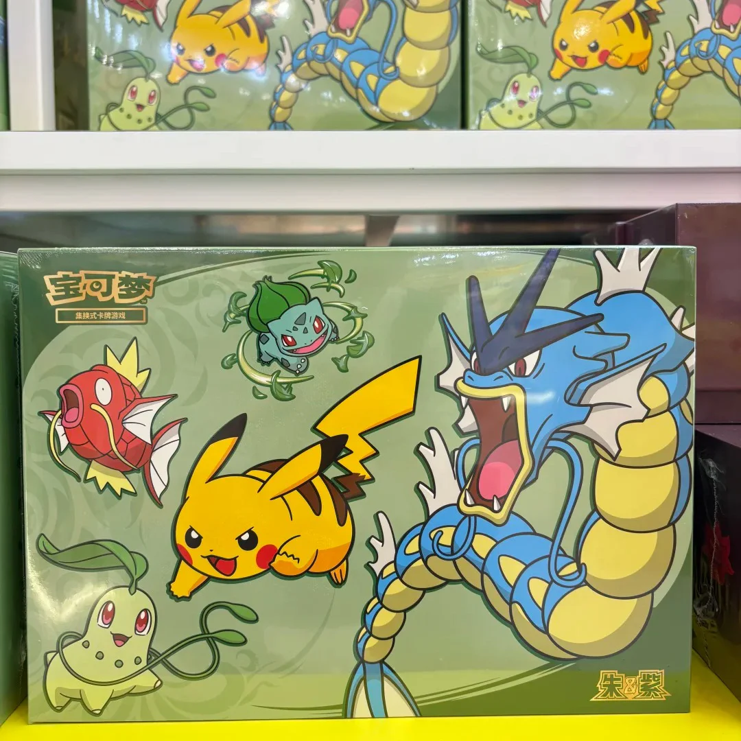 In Stock 100% Original Pokemon Cards 2026 Mid-Autumn Festival Dragon Boat Festival New Year Gift Box PTCG Simplified Chinese Toy