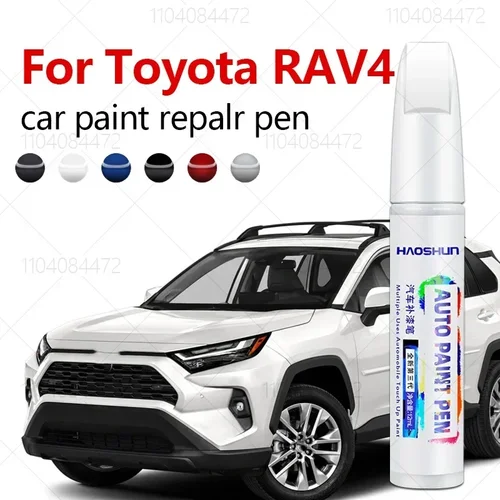 Pluma reparadora de pintura, eliminador de arañazos, accesorios DIY para automóviles, negro y blanco, para Toyota RAV4 1994-2025 XA10 XA20 XA30 XA40 XA50