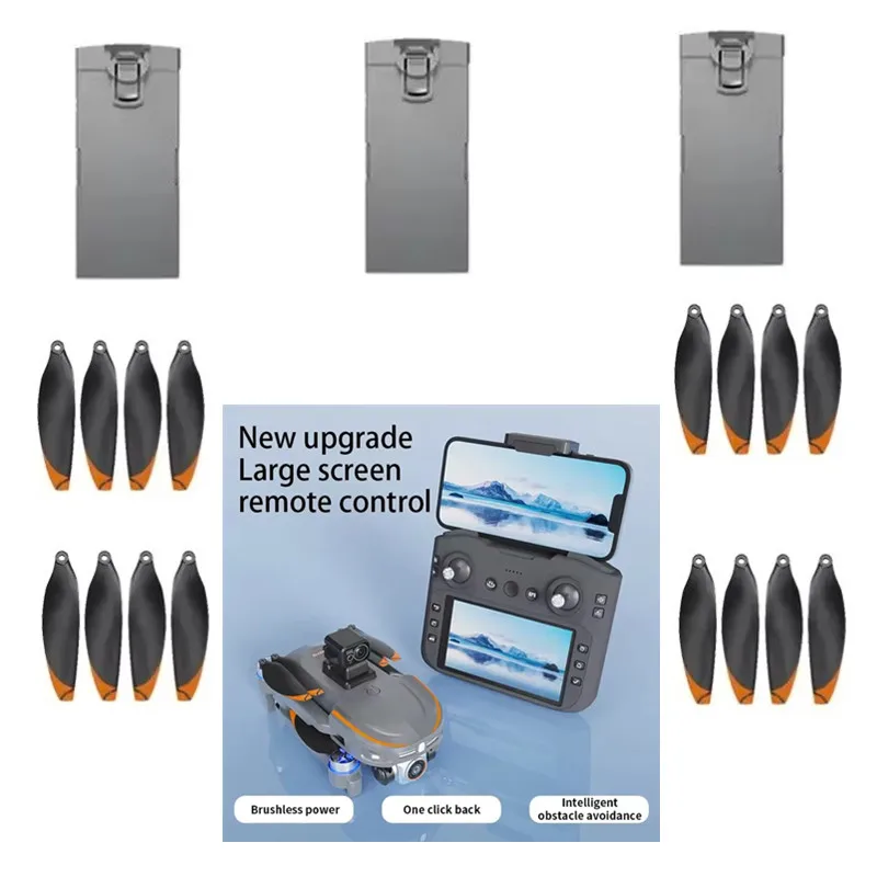 Akumulator do drona S28GPS 7.4V 3000mAh / Śmigło do drona RC S28 GPS Oryginalne akcesoria Akumulator do drona FPV RC S28 GPS Łopatki Zabawki