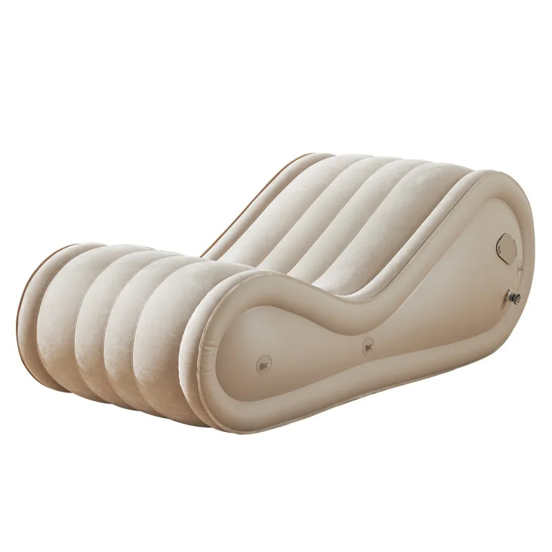 Sofá inflable perezoso para sala de estar, sillón plegable de un solo piso de diseñador para exteriores, Sillón relajante, muebles de Patio