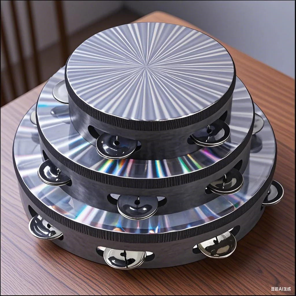 Бубен 6/8/10 дюймов; Светоотражающая головка барабана; Деревянный колокольчик с музыкальными рядами Джинглей