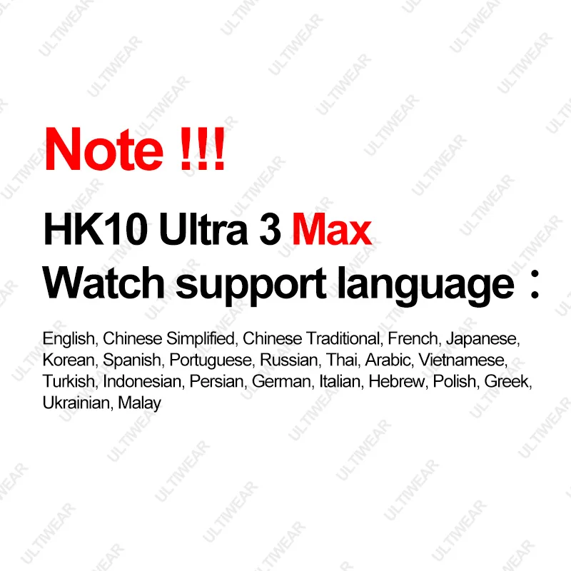 HK10 Ultra 3 Max AMOLED Smart Horloge Mannen Sport Horloges Netwerk Delen Verbinding AI Robot Fotoalbum 1 GB Smartwatch Upgrade 2025