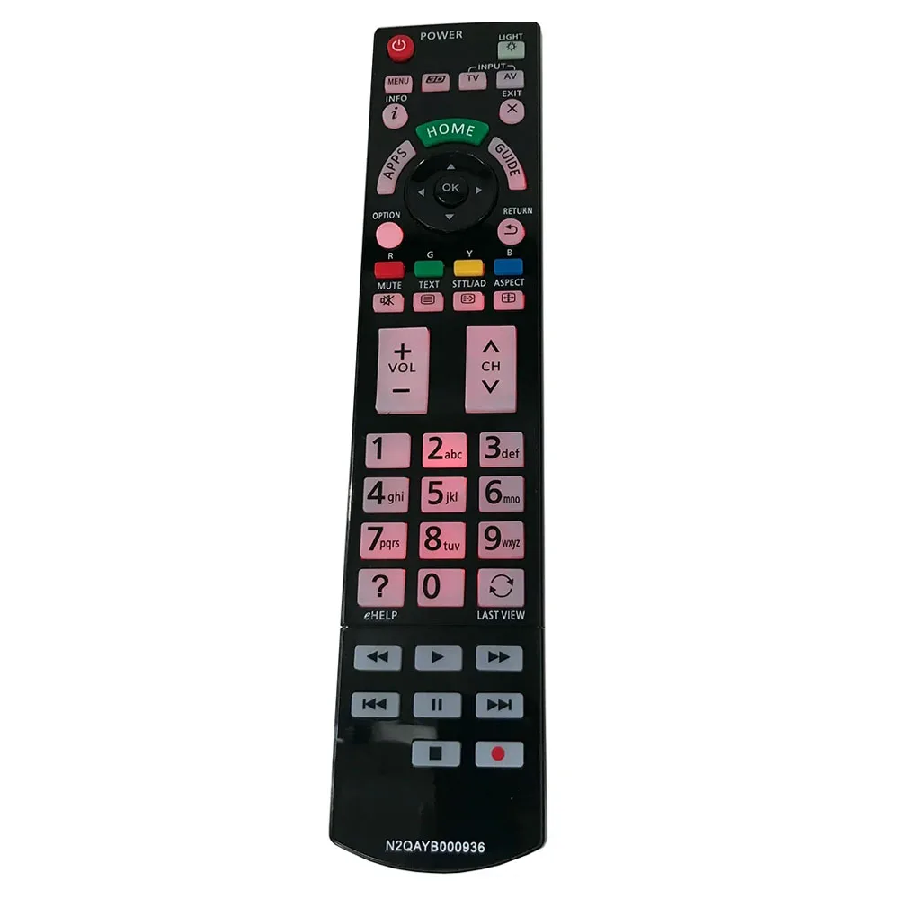 Remote Control use for Panasonic tv N2QAYB000863 N2QAYB000715 N2QAYB000936 TX-50AX800E TX-L42DT60E TX-L42DT60Y TX-L42DT65B