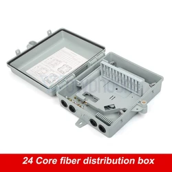 Optical Fiber Distribution Box, Fiber Optical Terminal Box, FTTH Box, Customized Outdoor, 24 Core, 1:16, NAP, ODP, FDB