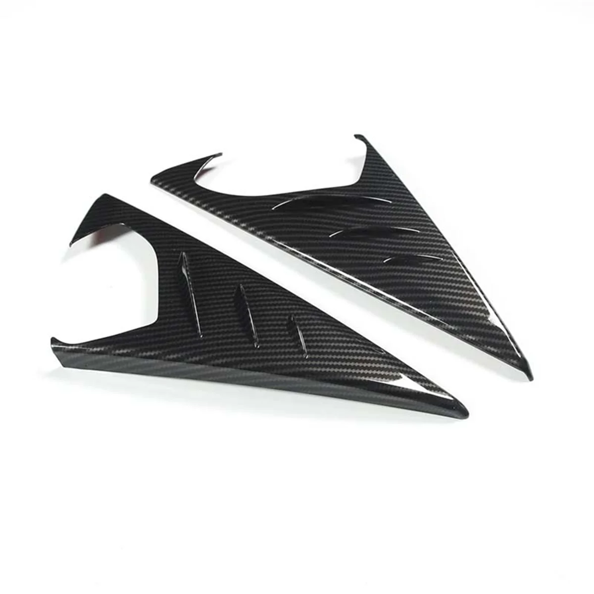 For BMW X3 G01 2018-2022 Car Rearview Mirror Side Window Spoiler Triangle Cover Trim Accessories - ABS Carbon Fiber