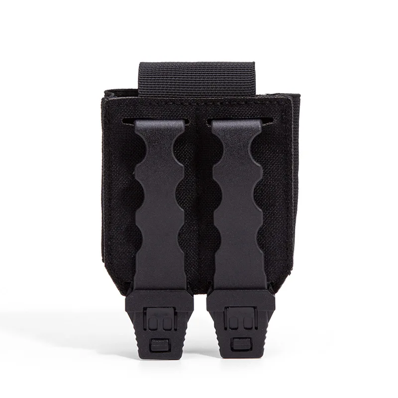 ​ ​ 전술 MOLLE 수갑 파우치 - 경찰 벨트 및 조끼용 범용 듀티 홀스터 |   법 집행 사냥 안전 휴대 케이스 ​