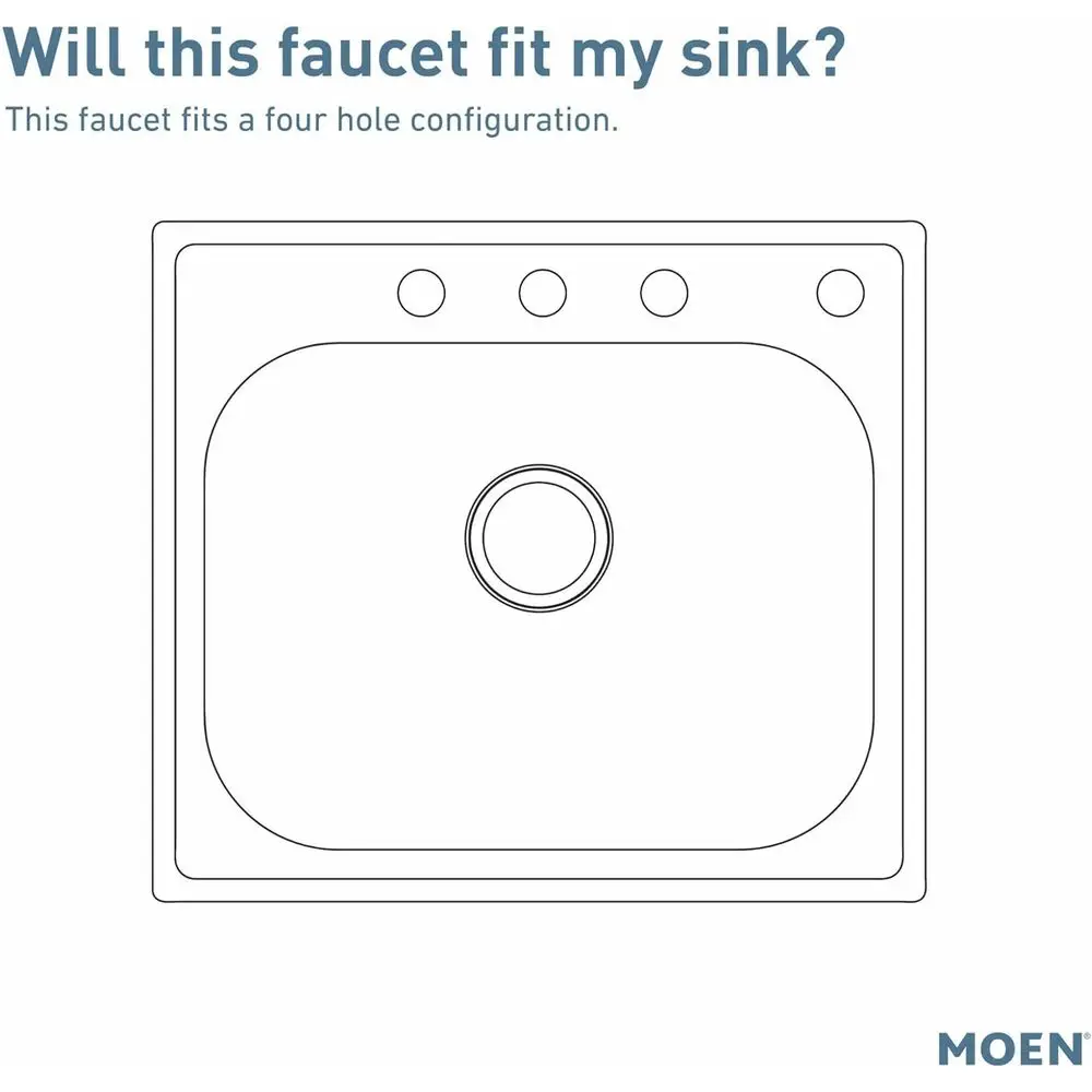 Выдвижной кухонный смеситель с двойной ручкой и боковым распылением, хромированная отделка