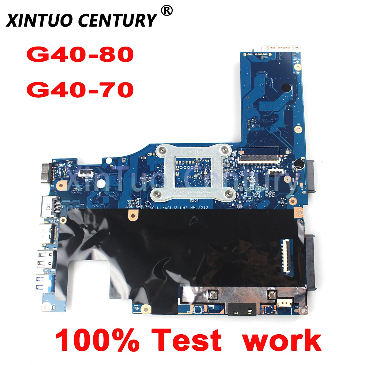 NM-A272 NM-A362 For Lenovo Ideapad G40-70 G40-80 Laptop Motherboard With i3-4005U i5-4200U i7-4500U i7-5500U CPU DDR3L 100% Test