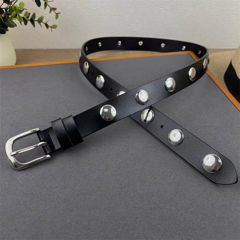 女性のヴィンテージリベットパンクレザーコルセット女性カマーバンドコートウエストバンドドレスデコレーションワイドベルト-j1881