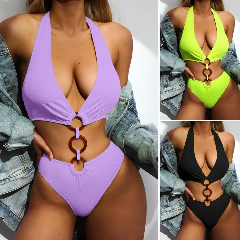

Bathing Suit Terrific Sexy Summer Monokini Beachwear Women Swimsuit