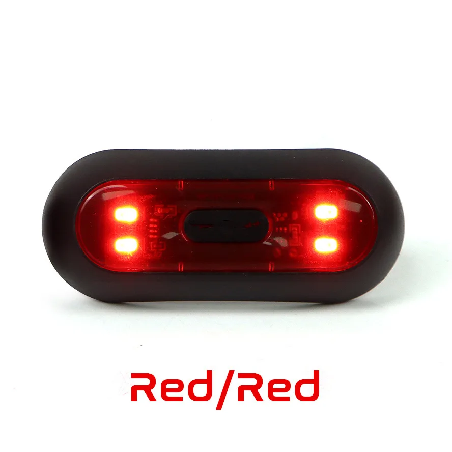 

Трехрежимный перезаряжаемый светодиодный задний фонарь для мотоциклетных шлемов с водонепроницаемым рейтингом IP67, совместимой съемной конструкцией