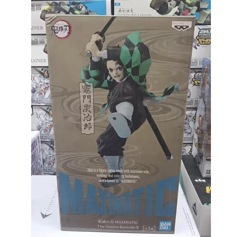 Auf Lager Original BANDAI BANPRESTO Dämon Slayer Kamado Tanjirou Anime Action-figuren Modell Spielzeug desktop Ornament sammeln Geschenke