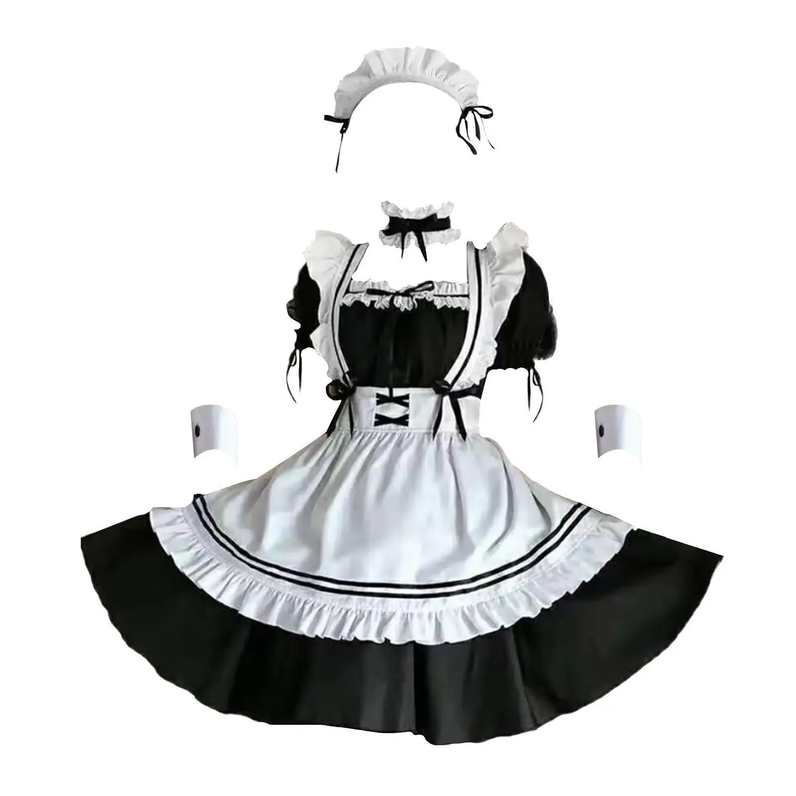

Maid Costume Maid Dresses Classic Sweet Lolita Japanese Anime Maid Outfit L