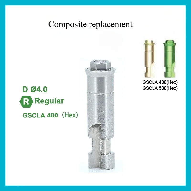 Dental Implant Composite Replacement Screw Healing Accessories Low Aesthetic Laboratory Simulation Multi Unit Plaster Analog - Image 4