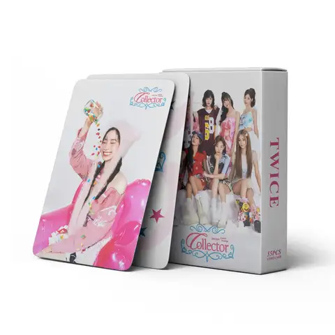 Bilashmart TWICE 55PCS Holographic Cards 2025 S.Greetings Photocard Set Limited ONCE Merch KPOP Collectibles Fast Ship TWICE