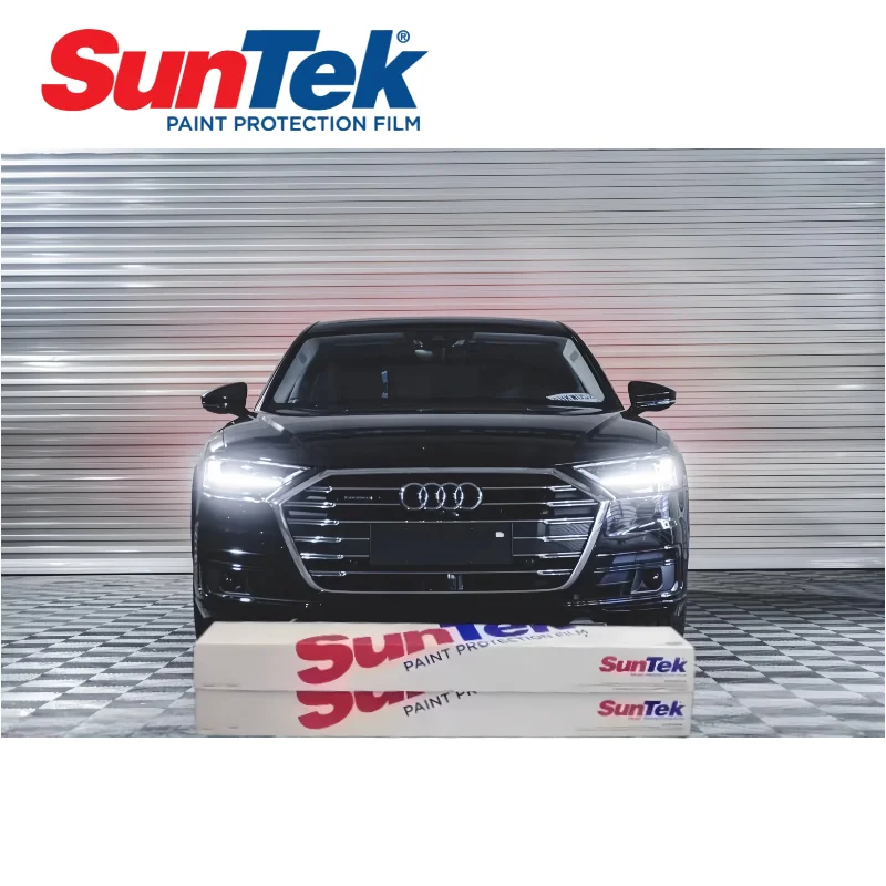 

Suntek 8.5Mil TPU PPF Paint Protection Film High Gloss Self Healing Hydrophobic Scratch Proof Rock Chip Resistant Vehicle