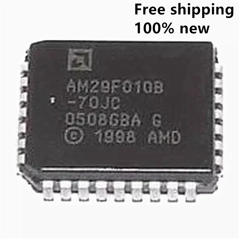 5PCS AM29F010B-70JC AM29F010B 29F010 AM29F010B-70JI 29F010B PLCC-32 100% New