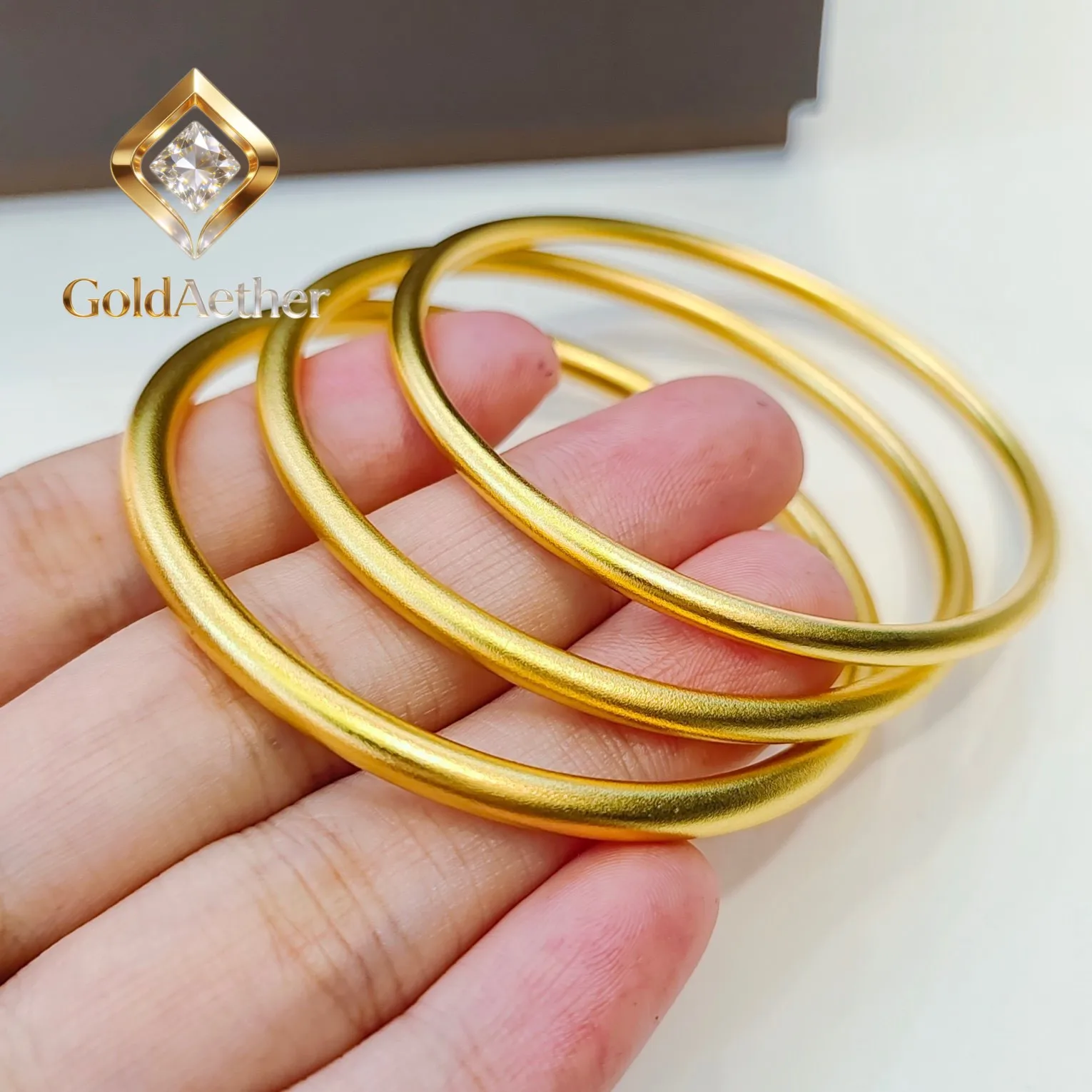 

Золотой браслет GoldAether Luxury 24K 9999 из чистого золота, настоящий золотой браслет для женщин, браслет в стиле Ancient Legacy, цельный браслет.