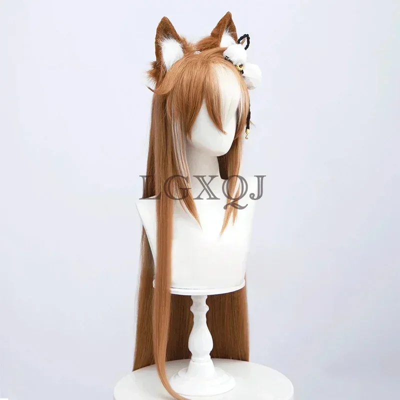 ملكة جمال هينا جينشين شعر مستعار تأثيري جينشين تأثير تأثيري جورو المرأة تأثيري ملكة جمال هينا الباروكات الدعائم الحرارة بيروكات صناعية + غطاء شعر مستعار