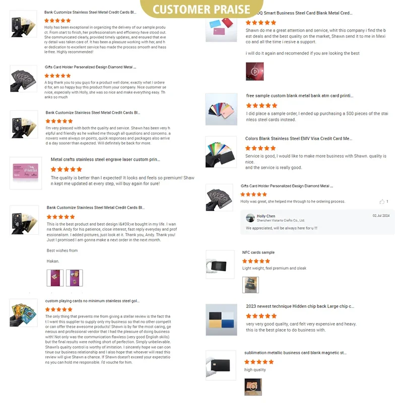 بطاقة هوية معدنية مخصصة من الفولاذ المقاوم للصدأ بطاقات عمل مخصصة مع عملية تجويف للطباعة بالأشعة فوق البنفسجية لهدايا الأعمال