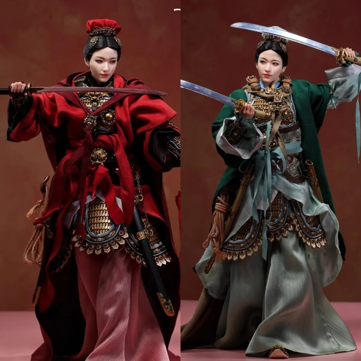 

In Stock Mr.Z x DING TOYS DT003 1/6 Female Soldier General Chinese Ancient Character Single Edition 12" Full Set Action Figure