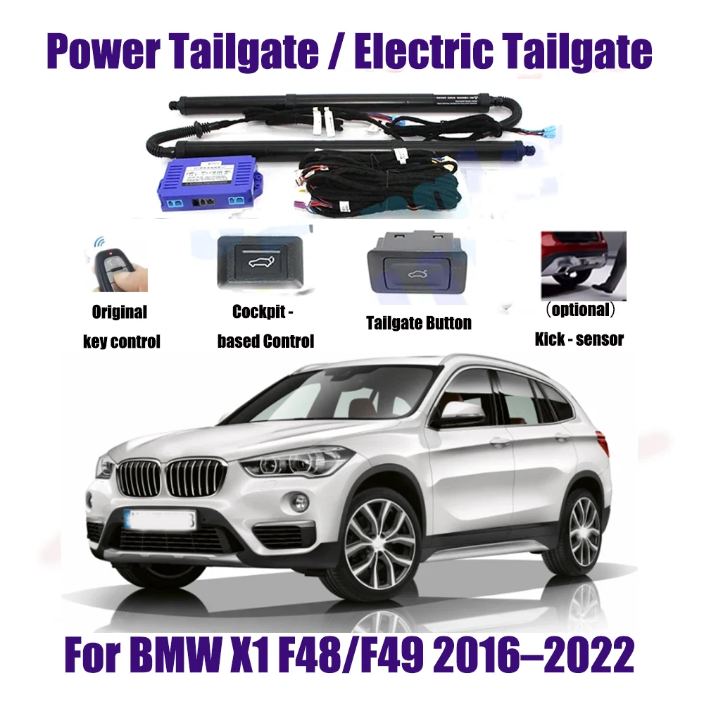 For BMW X1 F48/F49 2016–2022 Car Automatic Lifting kit Opening Trunk Intelligent Electric Lift Tailgate