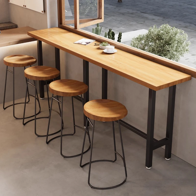 

Advanced Homestay Bar Tables Courtyard Breakfast High Cocktail Kitchen Bar Tables Reception Desks Furniture Esstische Lsbt