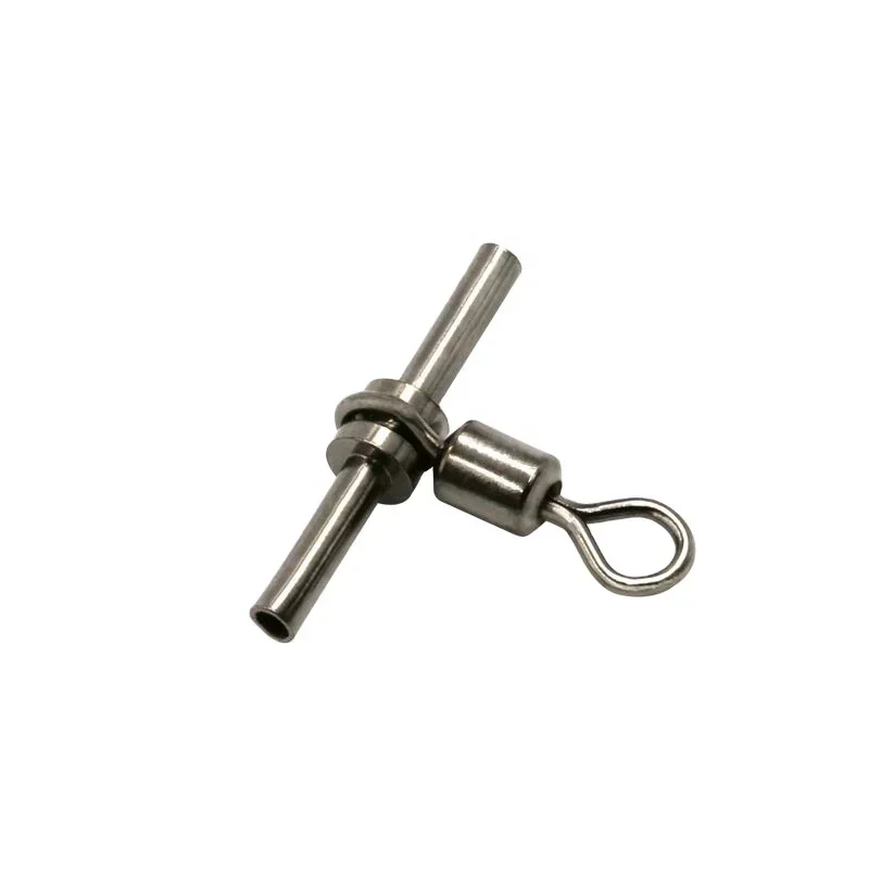 

Cross-line Brass And Tuoe 3-way Fishing Rolling Swivels Carp Tackle Connector