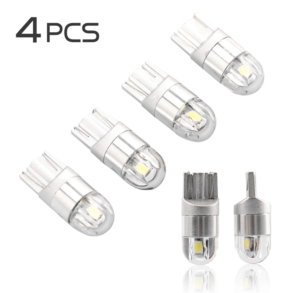 4Pcs 12V Dc White T…