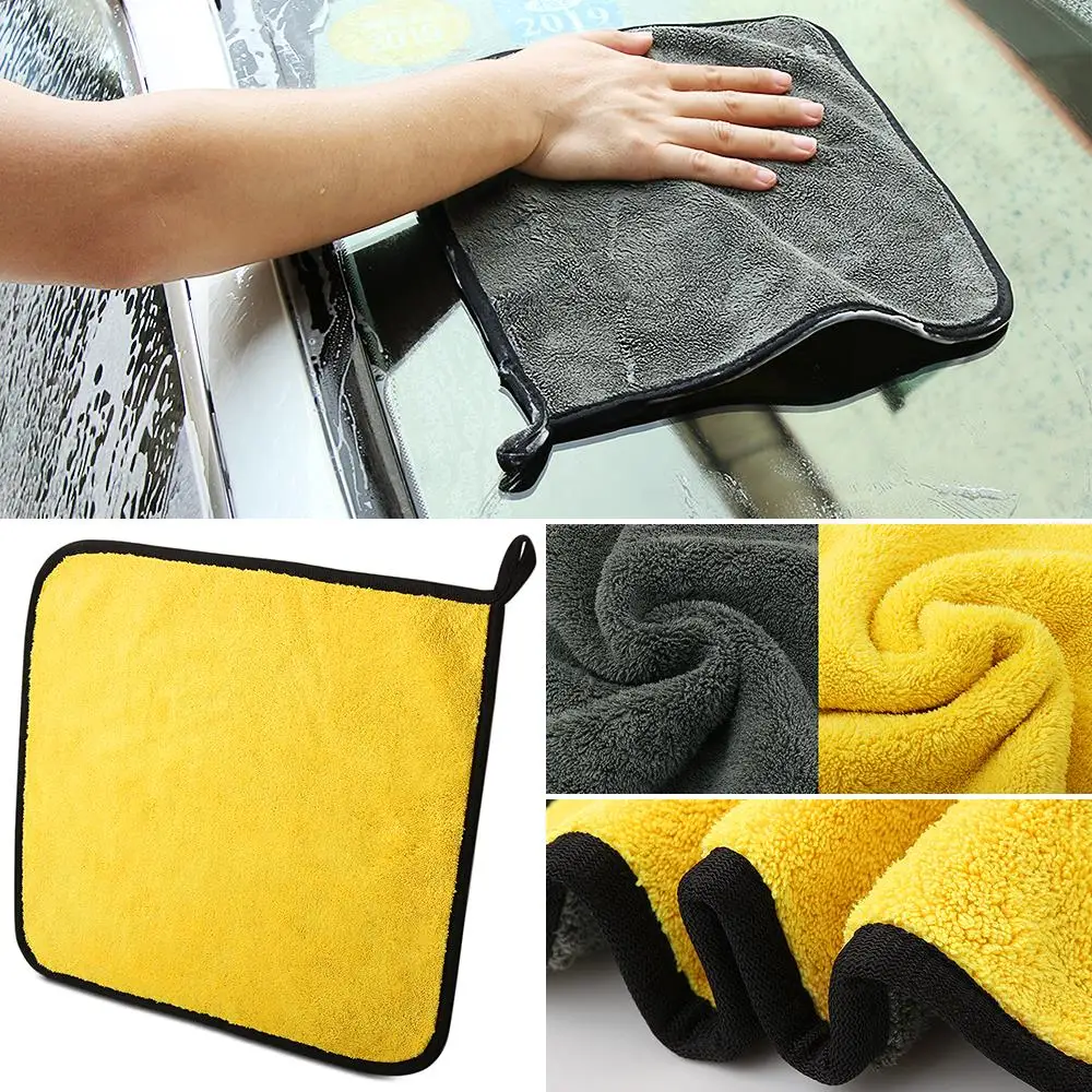 30x30CM Thick Plush Microfiber Car Cleaning Cloths for Audi A1 A2 A3 A4 A5 A6 A7 A8 Q2 Q3 Q5 Q7 S3 S4 S5 S6 S7 S8 TT TTS RS3-RS6
