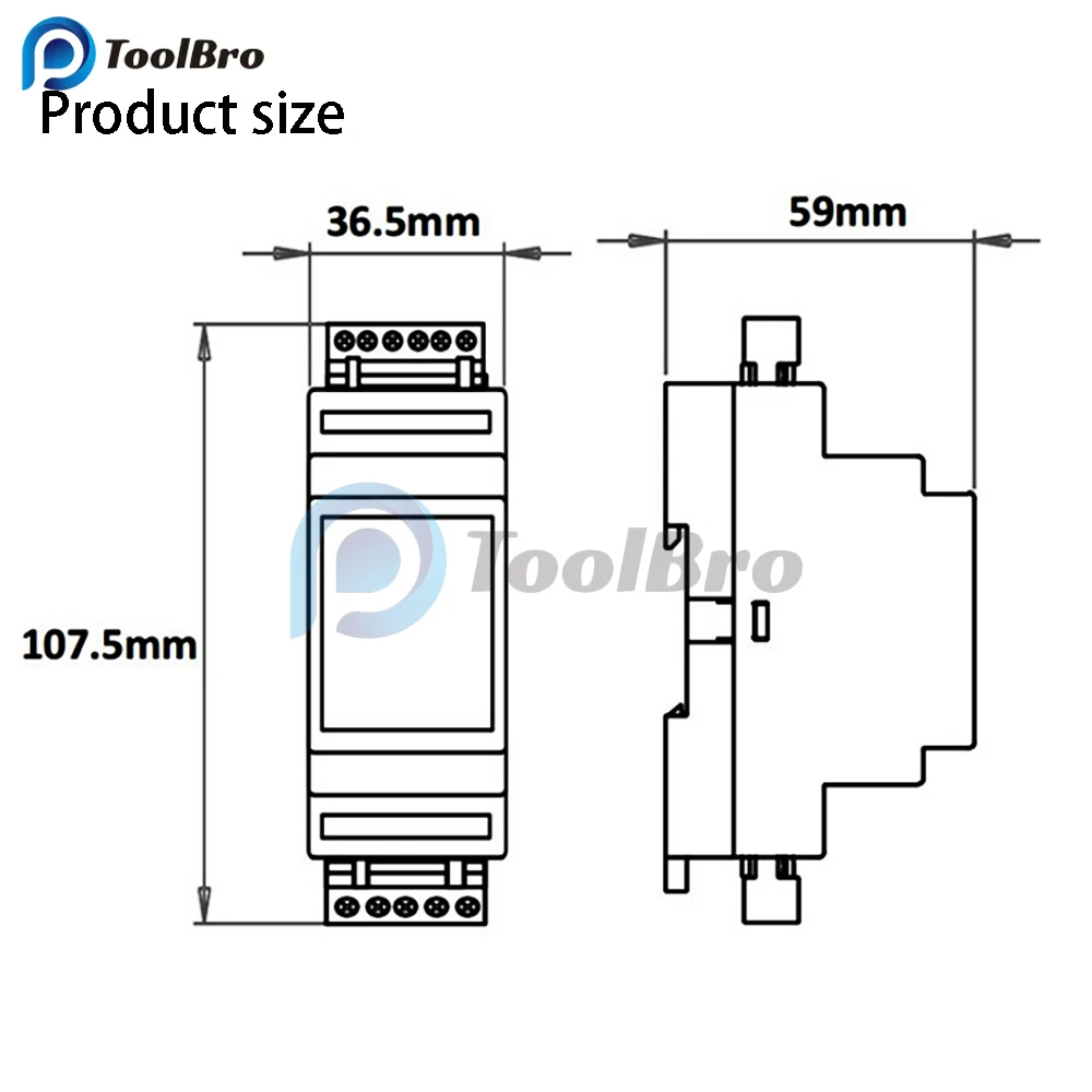 Imagem -05 - Carga Celular Transmissor Amplificador Peso Sensor Modbus Rtu Rs485 Comunicação dc 730v Pesando Controlador tipo Ferroviário