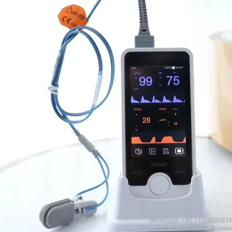 Vequyn VET Automatic Electronic blood Pressure Vital Signs Monitor– Handheld Veterinary BP Device for Home and Clinic Use