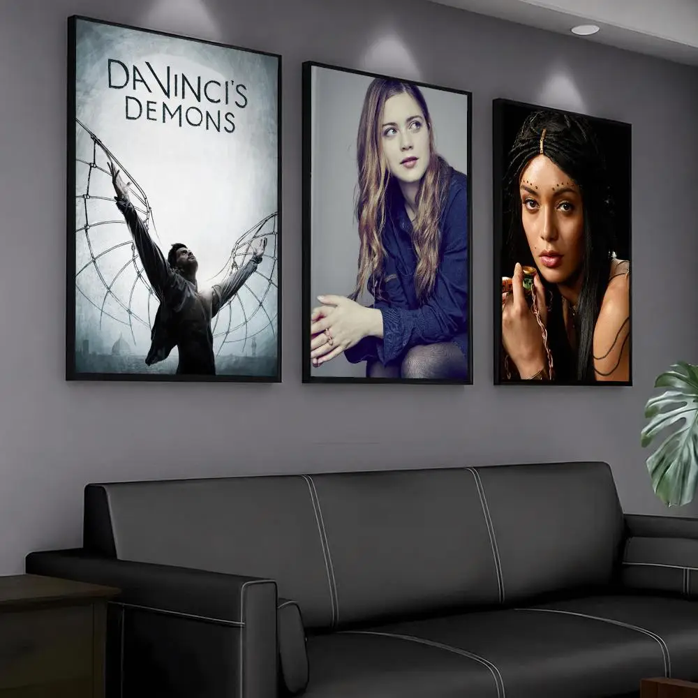 tv series D-Da Vincis Demons-S Painting Calligraphy Artwork for Home Bedroom Office Wall Decoration Gift