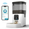 PAPIFEED Smart Automatic Cat Feeders WiFi Pet Feeder with APP Control for Remote Feeding Detachable for Easy Clean Cat Food 1