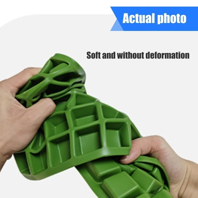 

Large 60 Silicone Ice Cubes Tray for Whiskeys Cocktails Stackable Mould