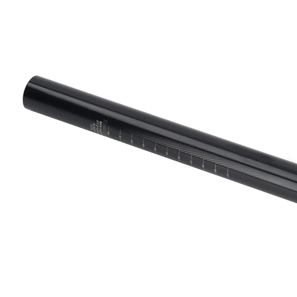 27.2 X 350mm Bike Shock Absorber Seatpost Aluminum Alloy Black and Red Bike Seatpost Kit with 31.6mm Frame Tube Adapter