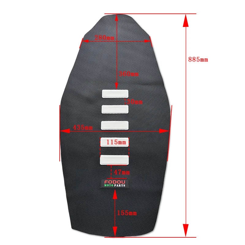 Motorcycle Seat Cover Non-slip Waterproof Gripper Soft Stretchy Cushion Set Protection For HONDA YAMAHA SUZUKI KAWASAKI KTM CRF