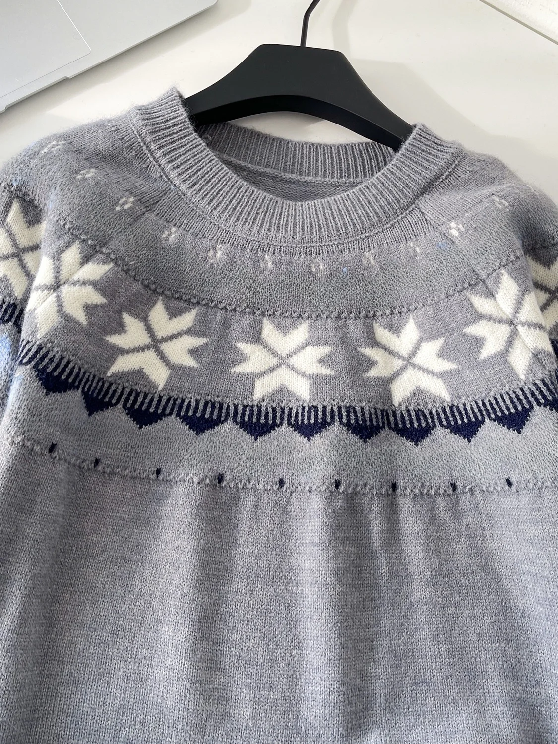 Loose Women's Sweater round Ne Print Knitted Top Lazy Sle Winter Warm Fing Casual Comfortable Faionable Autumn