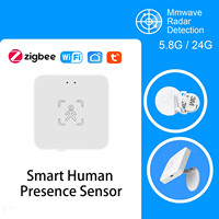 WiFi / Zigbee Smart Human Presence Sensor,Luminance/Distance Detection, Tuya Smart Life Home Automation,For Z2M Alexa, Google