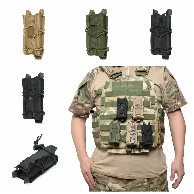Estuche táctico Molle para herramientas al aire libre Tiger-Kit – Carga rápida elástica