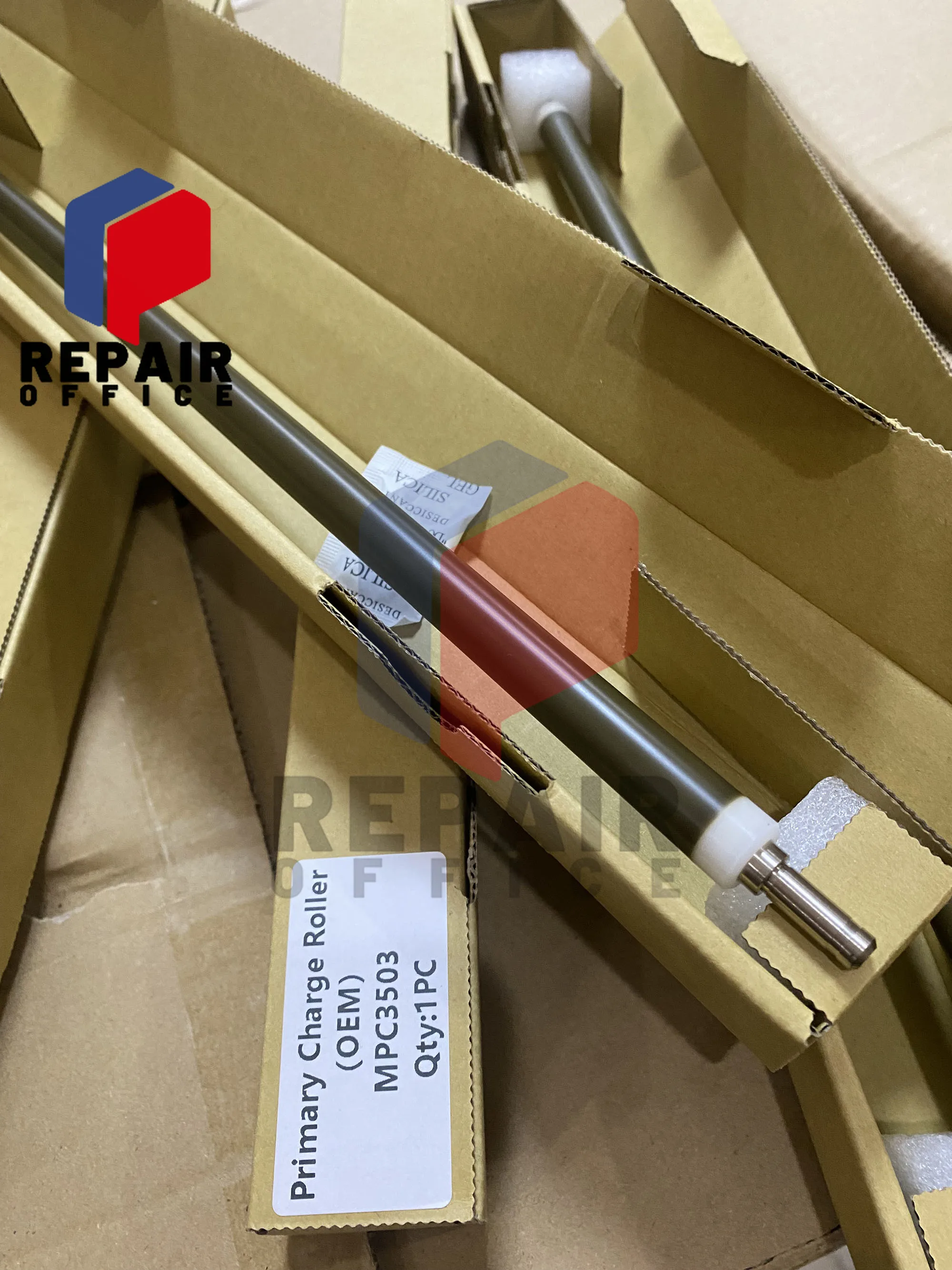 1X OEM Brown Color Primary Charger Roller support for Ricoh MPC3003 3503 3004 3504 4503 5503 6003 4504 5504 6004 IMC3000 PCR AD0