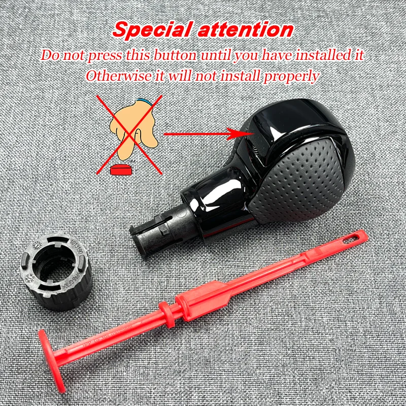 Automatic Gear Shift Knob Shift Lever Handle Head for Audi A3 S3 RS3 Q3 S6 RS6 A4 A5 A7 Passat 7 Golf 7GTI Golf CC