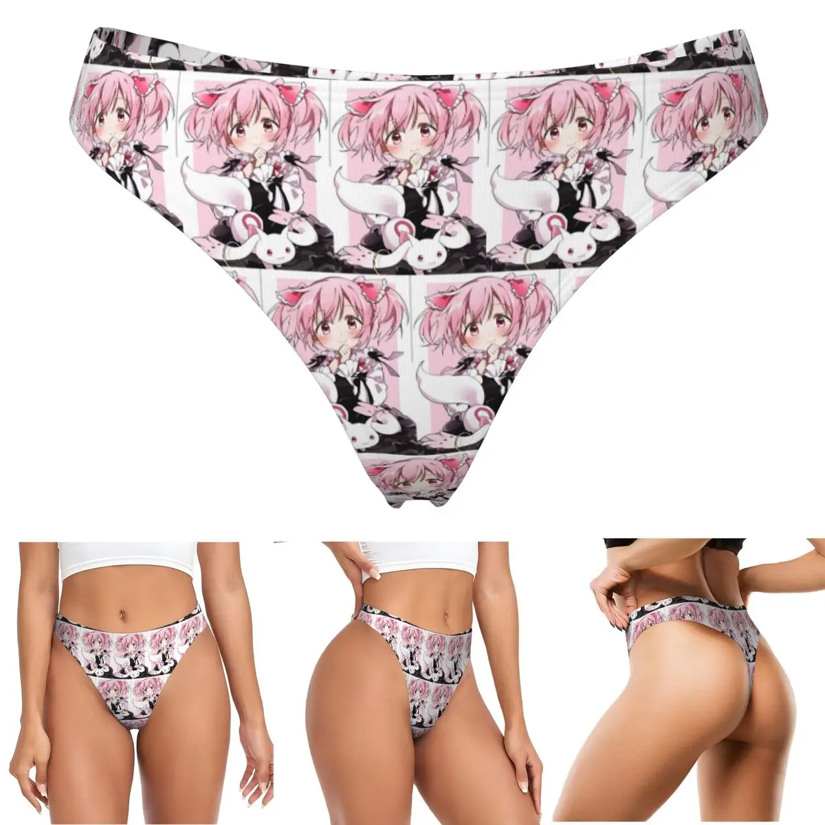 calcinhas-g-string-personalizadas-puella-magi-madoka-magica-respiraveis-confortaveis-e-elasticas-para-mulheres