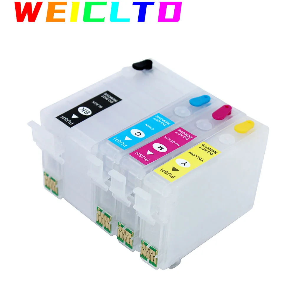Cartucho de tinta de repuesto 27XL para impresora Epson, WF-3620, WF-3640, WF-7720, WF-7710, WF-7210, WF-7610, con Chip ARC